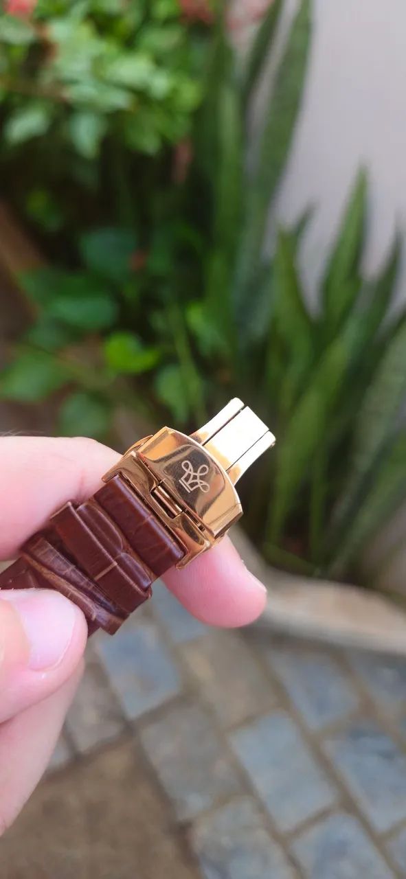Relógio ligxe homenagem patek nautilus quartz - Foto 3
