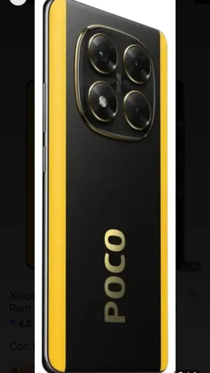 Celular poço X7 semi novo tenho caixa do aparelho 
