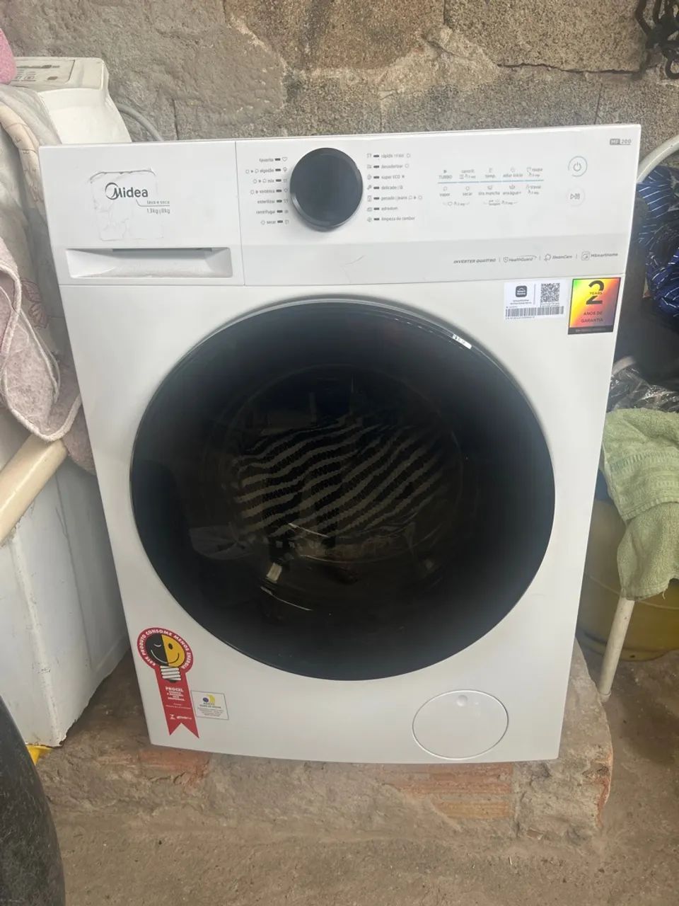 Lave e seca midea 