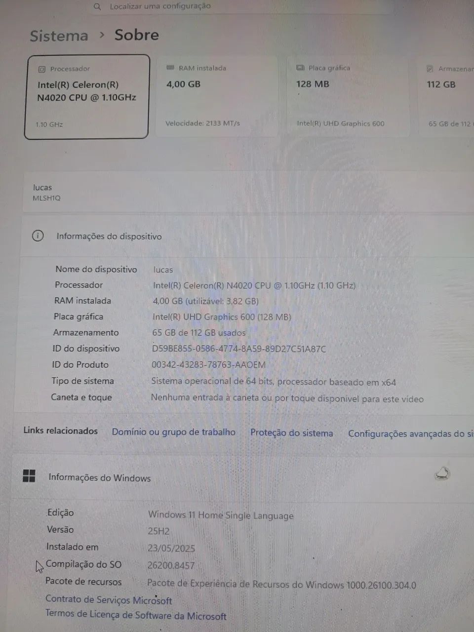 Pc para trabalho e estudo!! 