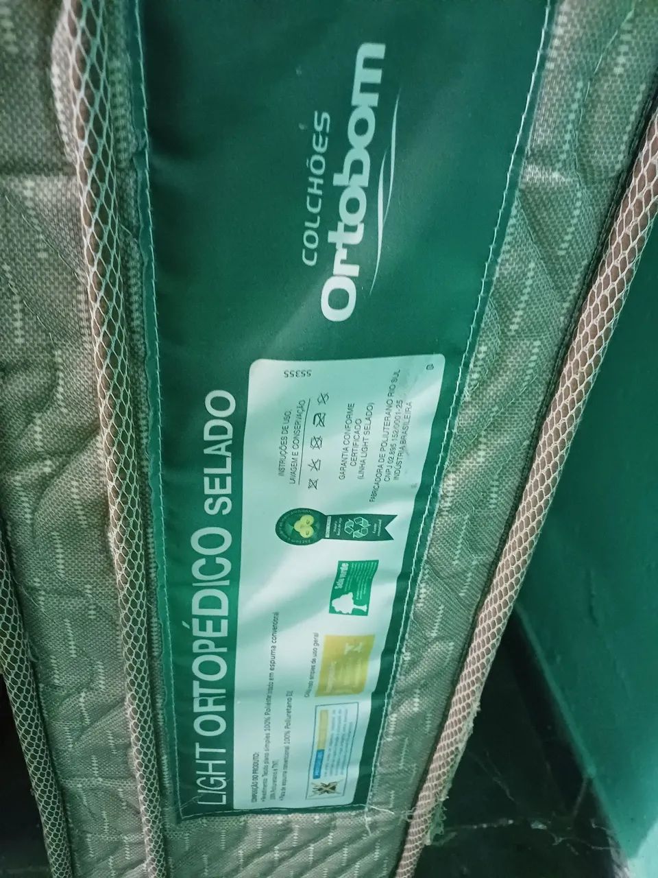 CAMA DE SOLTEIRO MADEIRA MACIÇA COM COLCHÃO NO ORTOPÉDICO - Foto 4