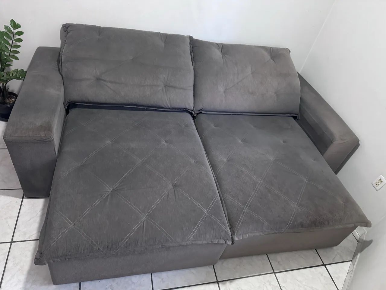 VENDO SOFÁ RETRATIL - Foto 3