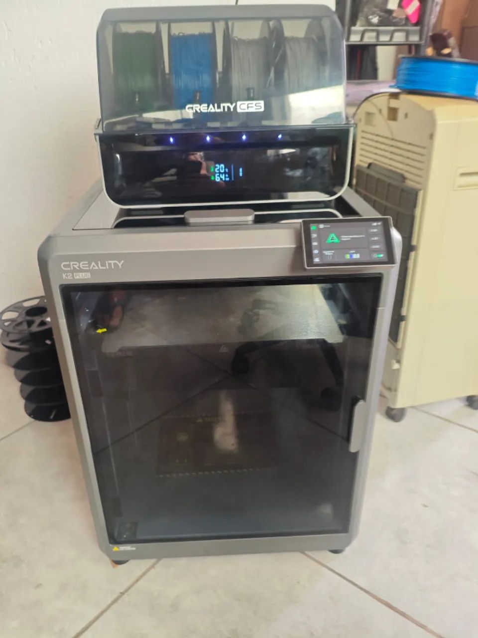 Impressora 3D Creality K2 Plus Combo + Acessórios - Foto 4