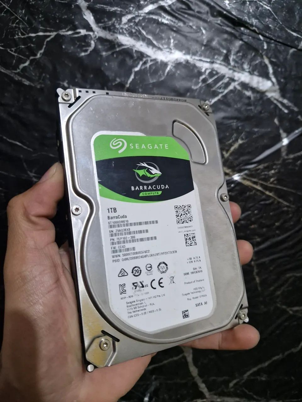 HD SEAGATE BARRACUDA 1TB 100% SAUDÁVEL