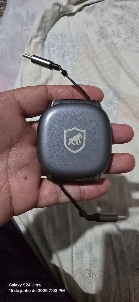 Gshield Cabo Victus USB-C para Tipo-C Retrátil