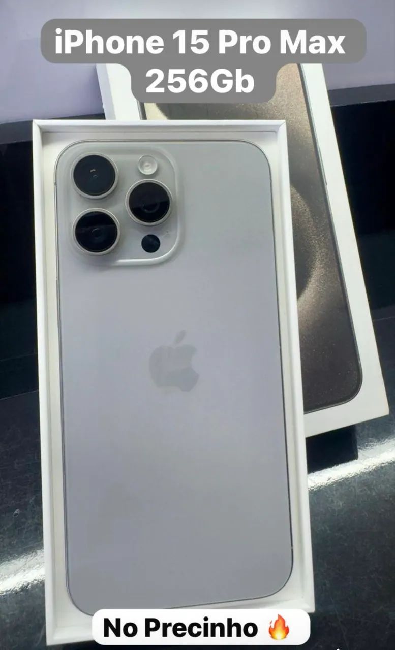 iPhone 15 Pro Max 512Gb Lacrado 6499,00 - Celulares e Smartphones