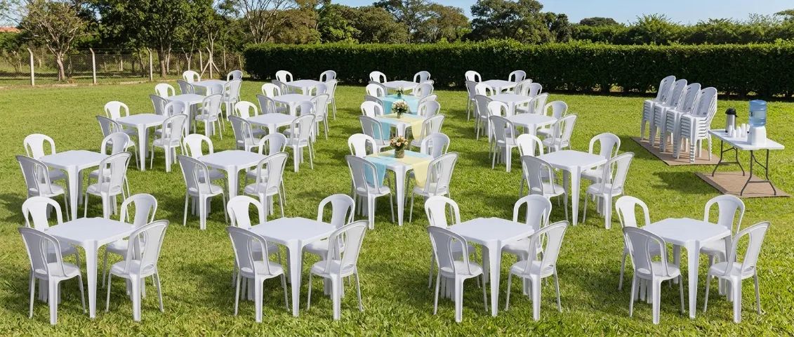 Locação de Mesas e Cadeiras para Eventos - Foto 2