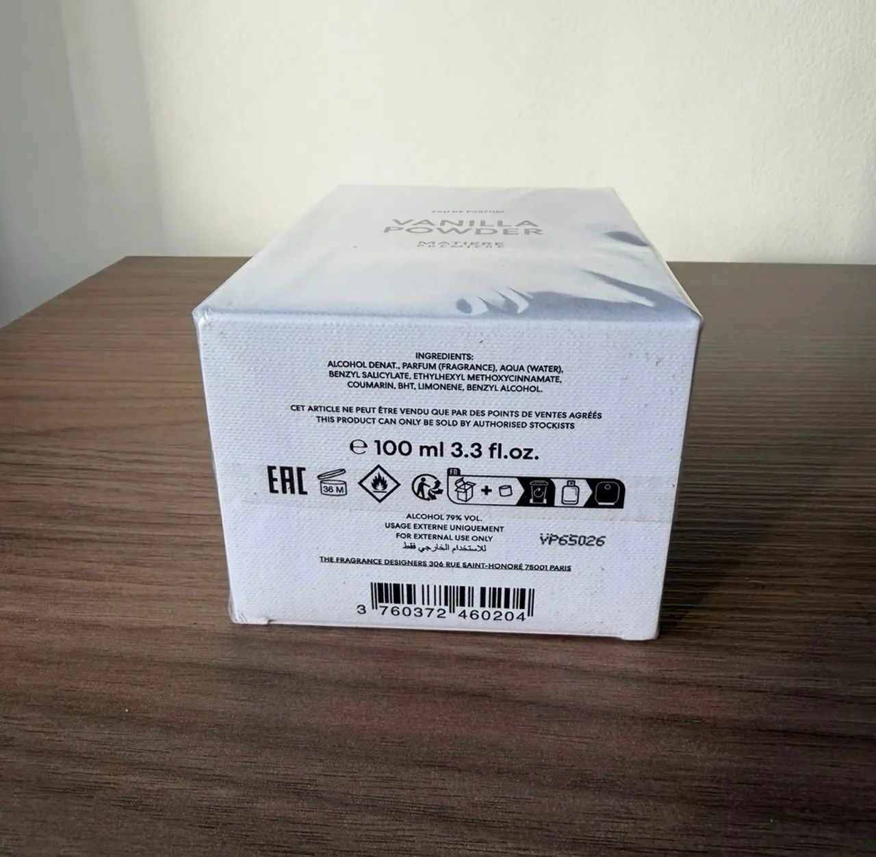 Matiere Première Vanilla Powder 100ml lacrado  - Foto 3