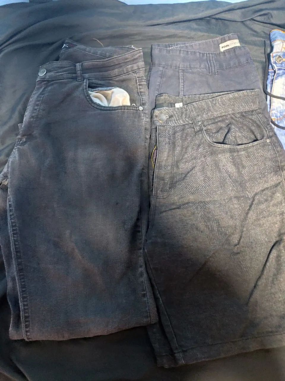 BERMUDA E CALÇA JEANS MASCULINO BRECHÓ  - Foto 3
