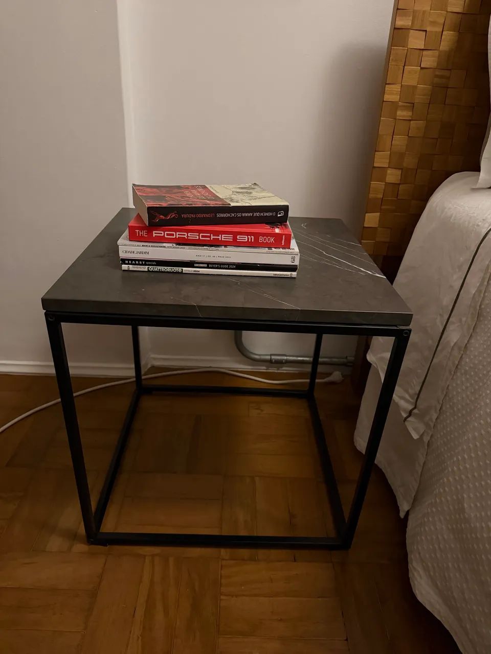 Mesa lateral Metal e Pedra - Foto 2