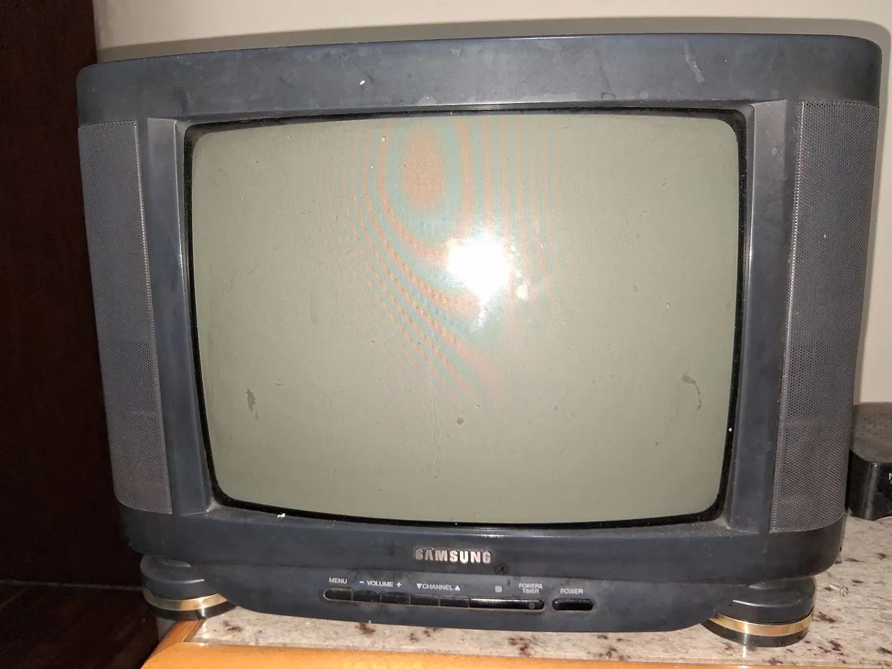 TV antiga de tubo