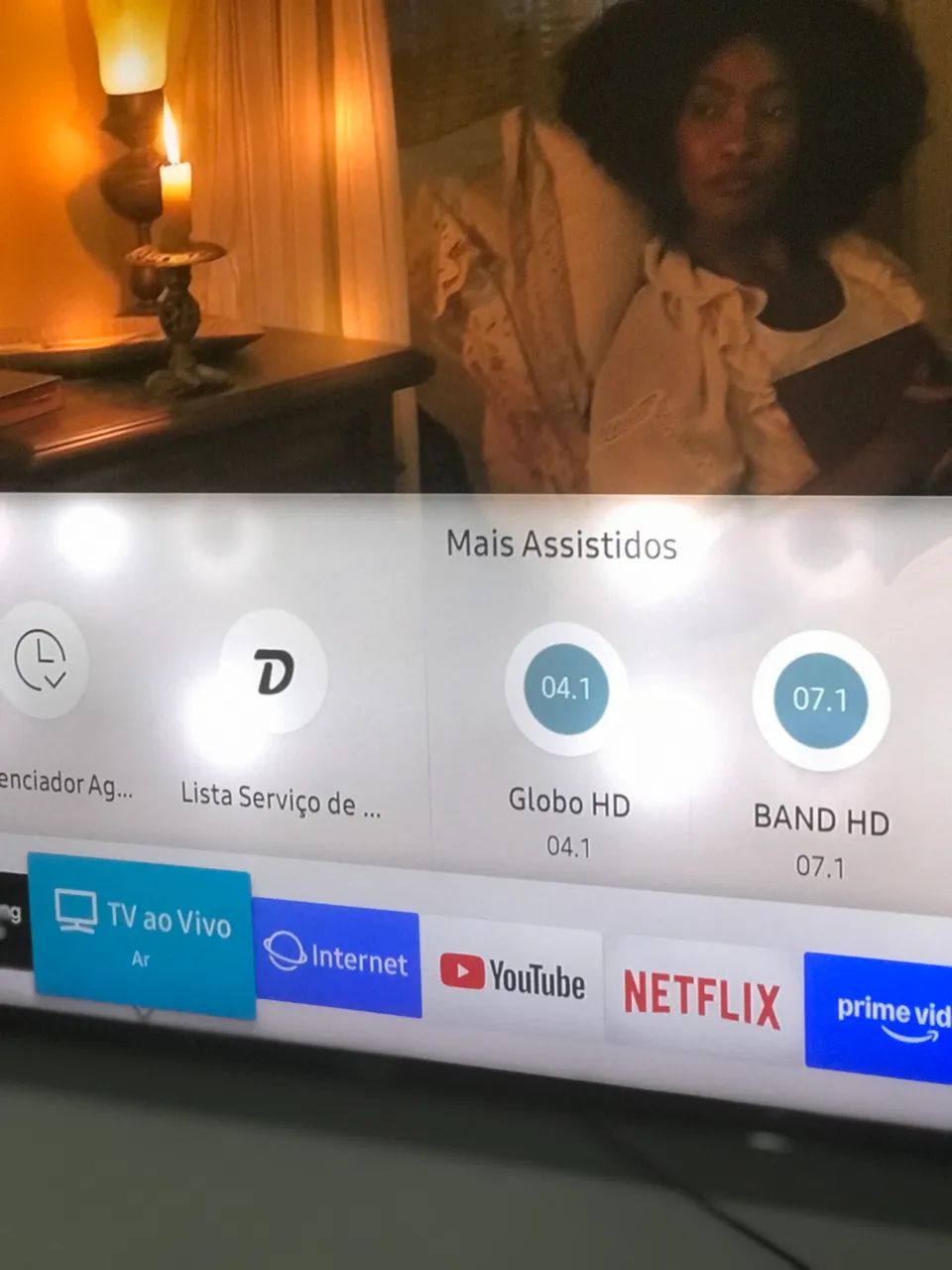 Smart TV Samsung 50 polegadas - ótima oportunidade - Foto 4