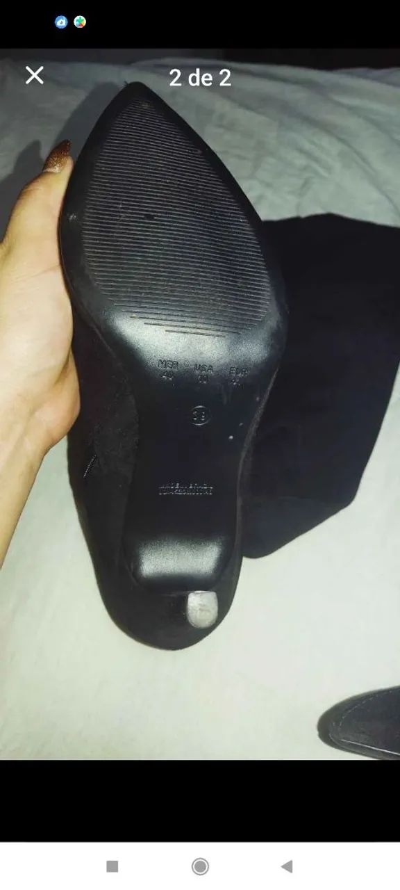 Vendo Bota Salto Fino da Constance - Foto 2