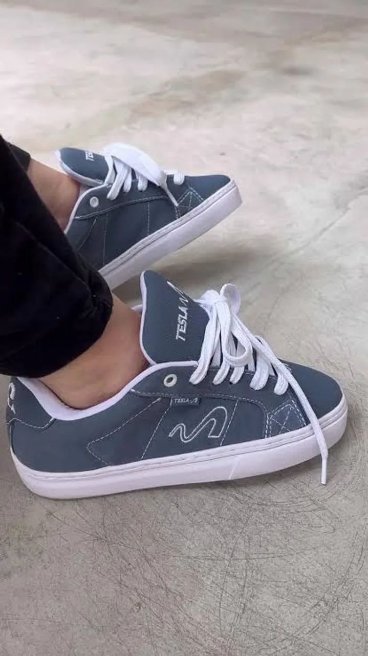 Tênis Tesla Hertz denim - Foto 2