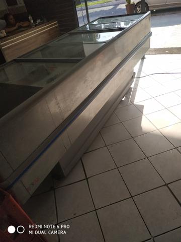 Ilha 3 Metros Inox Aceito Cartão