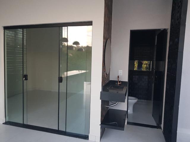 Casa Nova c/ 3 Suítes + Área de Lazer em Cond. Fechado na DF-425 - Sobradinho - Foto 15