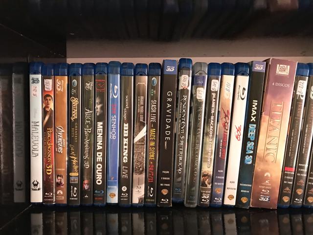 Filmes Blu-ray 3D e normais - coleção - Foto 5