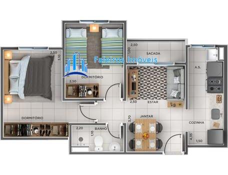 Apartamento 2 dorm -Minha Casa Minha Vida na Vila Tibério - Apartamento em Lança... - Foto 15
