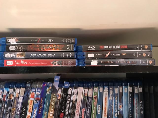 Filmes Blu-ray 3D e normais - coleção - Foto 3