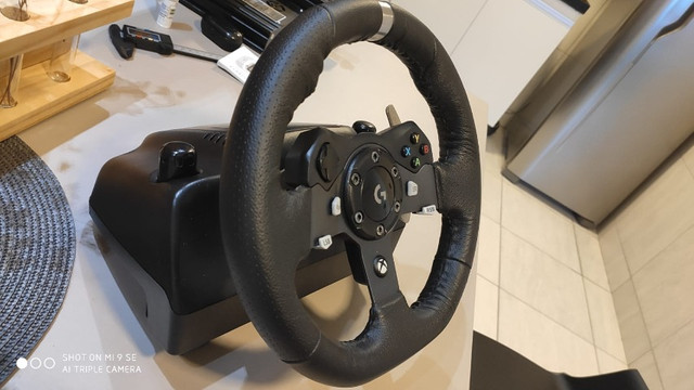 Volante Logitech G920 Driving Force Xbox One/PC + Cambio - Foto 3
