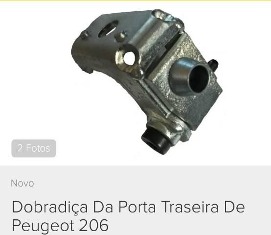 Par Dobradiça Porta Linha Peugeot 206 / 207 Passion / SW Escapede - Foto 3