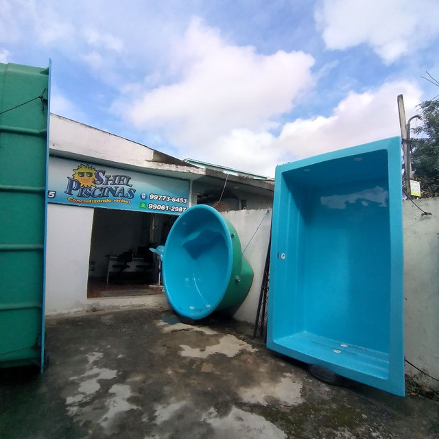 Produtos para Piscina de fibra