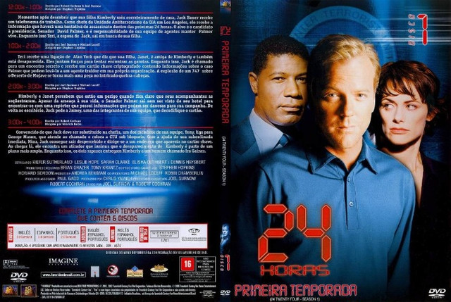 DVD Série: 24 Horas - 1º até 6º Temporada (Cópia) - Foto 3