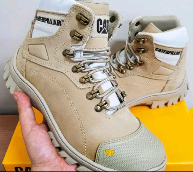 bota caterpillar bico pvc