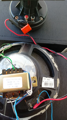Caixa com auto falante tuiter e módulo interno - Foto 2