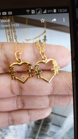 Cordões folheados a ouro - Foto 3
