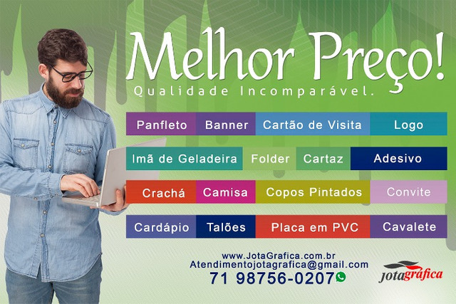 Gráfica, Panfletos, Cartão, Banner, Adesivo, Sacola - Foto 6