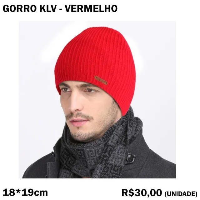 Gorro KLV Vermelho