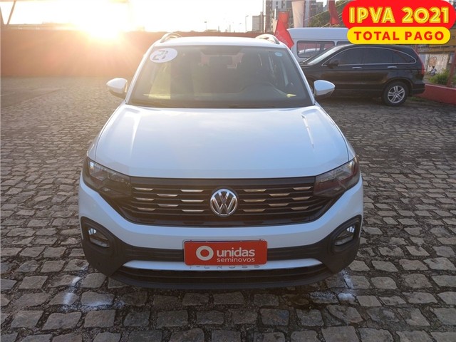 VOLKSWAGEN T-CROSS 2021 1.0 200 TSI TOTAL FLEX COMFORTLINE AUTOMÁTICO