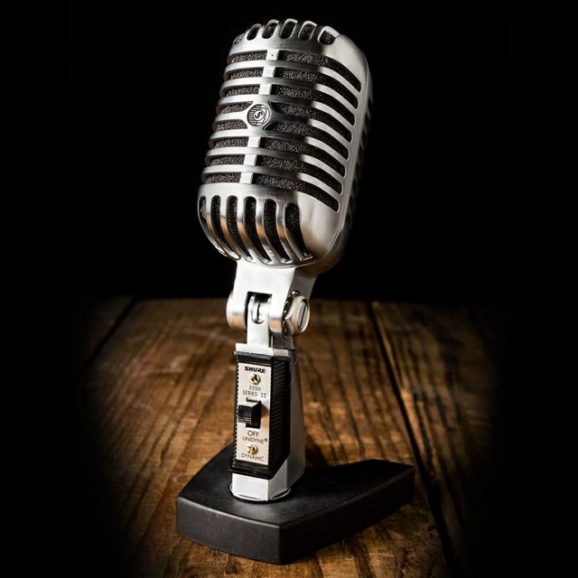 Microfone Lendário Vintage Shure SH55 II - Novo na caixa