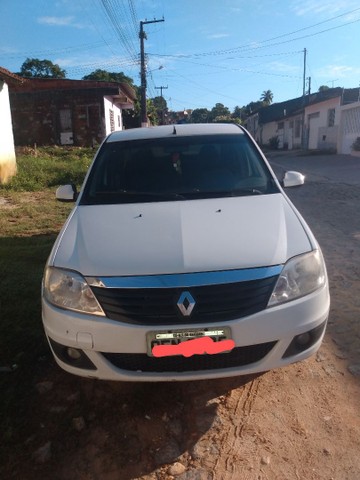 LOGAN BRANCO COMPLETO 1.0 2013