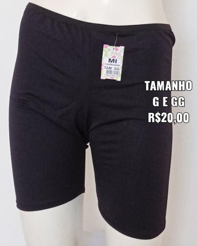 Shorts segunda pele tamanho M G e GG  - Foto 2