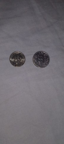 Vendo Moedas One Dime de 2006 e moeda de 1000 cruzeiros 1993