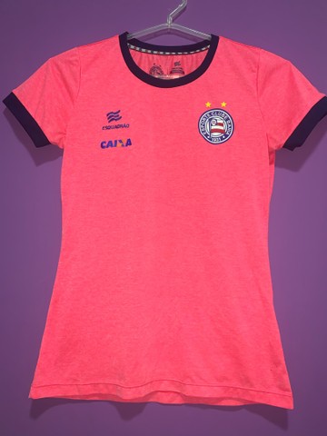 camisa rosa do bahia