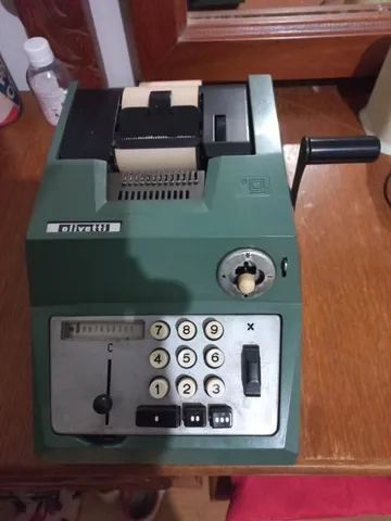 Calcolatrice meccanica vintage Olivetti summa Prima 20 - Catawiki