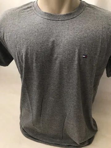 Camiseta e camisa masculina blusa lisa básica e estampada masculino  - Foto 3