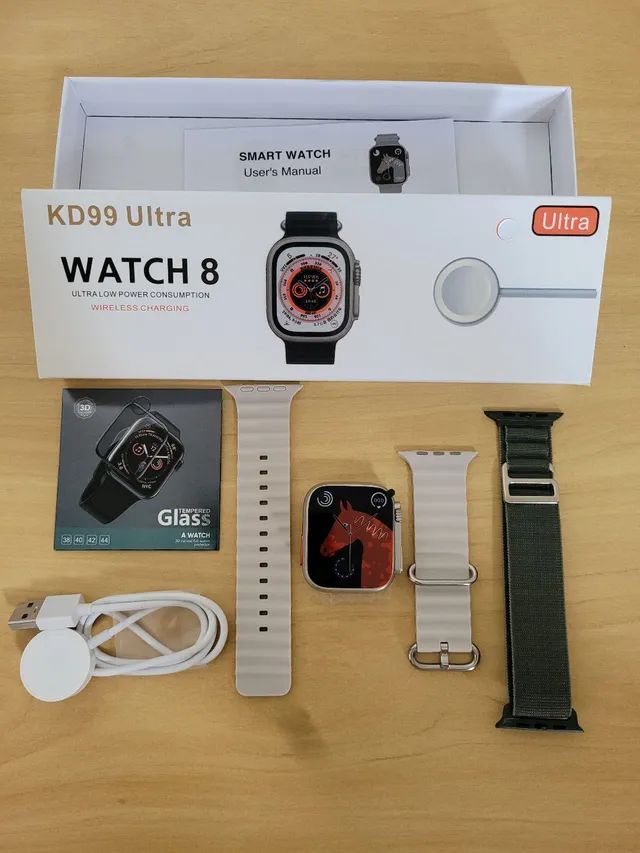 Smartwatch Ultra KD99 +  Brindes - Foto 5