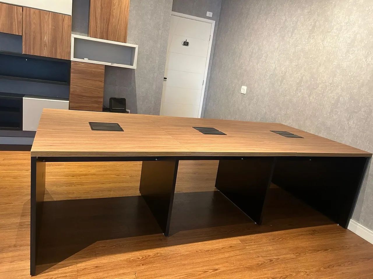 Mesa de escritório estação de trabalho NOVO - Foto 3