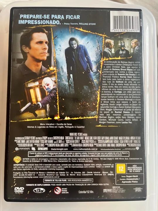 DVD Batman - O Cavaleiro das Trevas - Foto 2