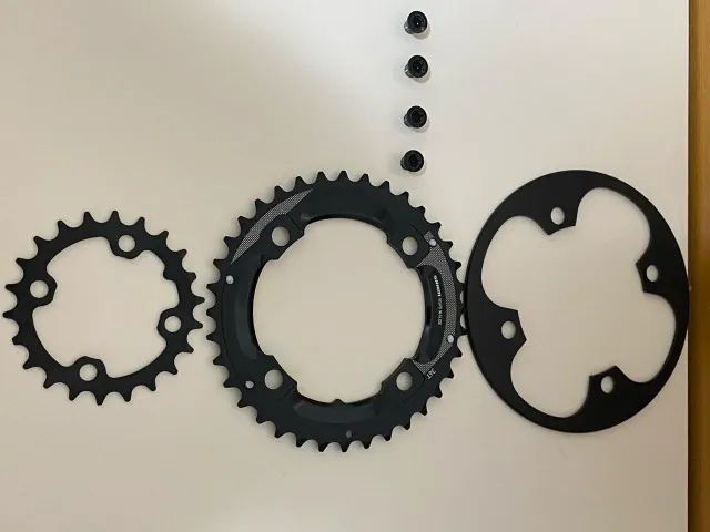 Coroas Sram Gx 36t/22t - 2x10v - BCD 104 - Par - Novas - Foto 2