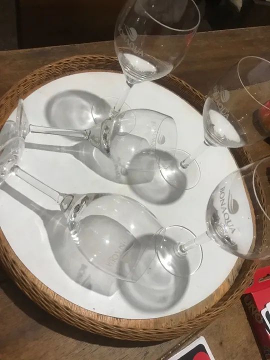 Promoção Urgente - 5 Taças de Cristal 18cm  - Foto 6