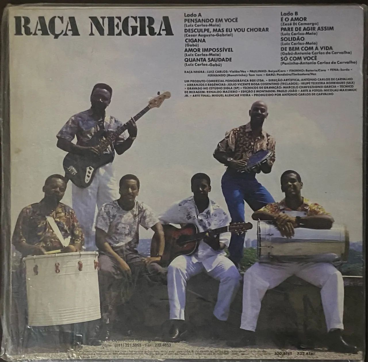 Disco de Vinil Raça Negra em Bom Estado - Foto 4