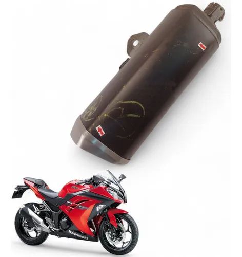 Ponteira Escapamento Kawasaki Ninja 300 2013