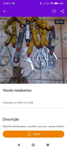 Vendo talabartes em bom estado de conservação.