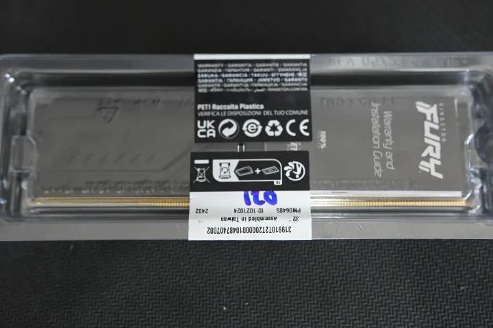 Memória Fury Beast Kingston De 8gb Ddr4 3200mh. Kf432c16bb/8 - Foto 4