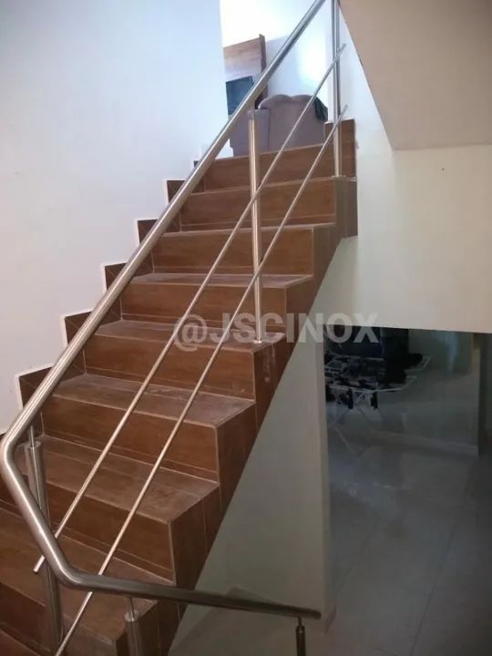 Corrimão inox para escada - Foto 4